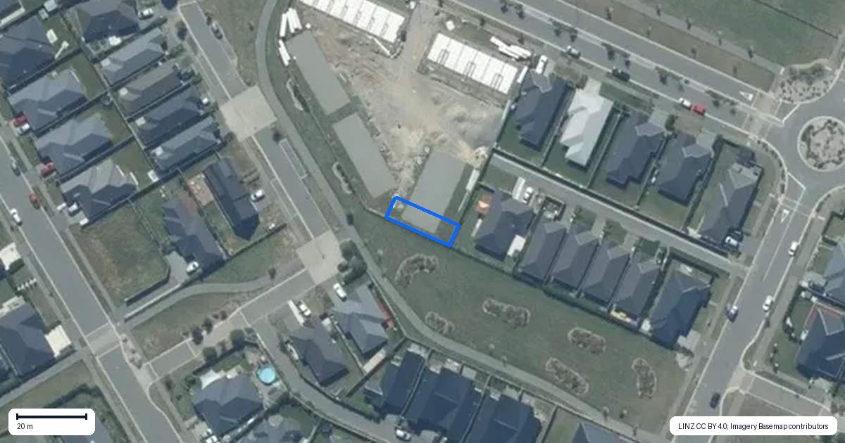 Property context map for 16/50 Broadway Parade, Rolleston