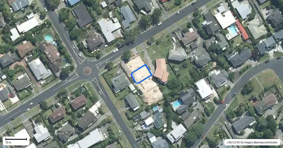 Property context map for 35B Toroa Street, Torbay, Auckland