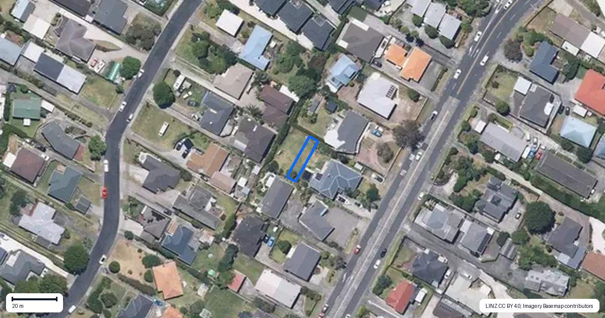 Property context map for 6/61 Ridge Road, Howick, Auckland