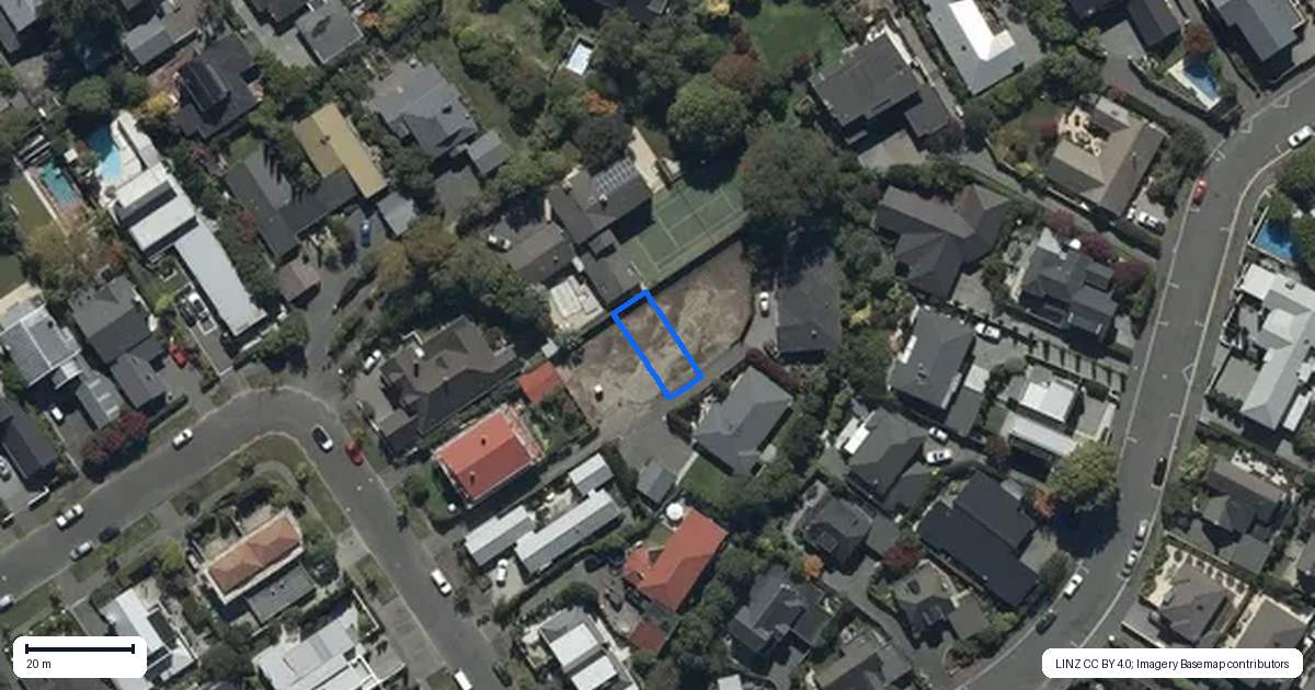 Property context map for 3/50B Murray Place, St Albans, Christchurch