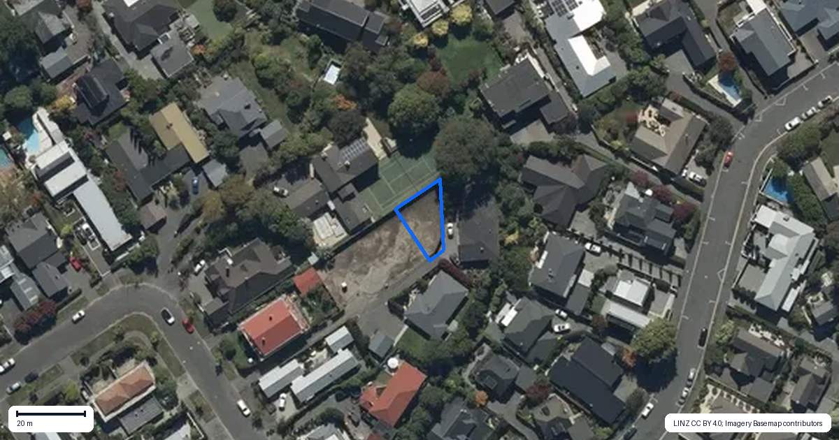 Property context map for 5/50B Murray Place, St Albans, Christchurch