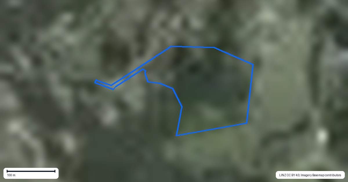 Property context map for 231A Wishart Road, Helensville