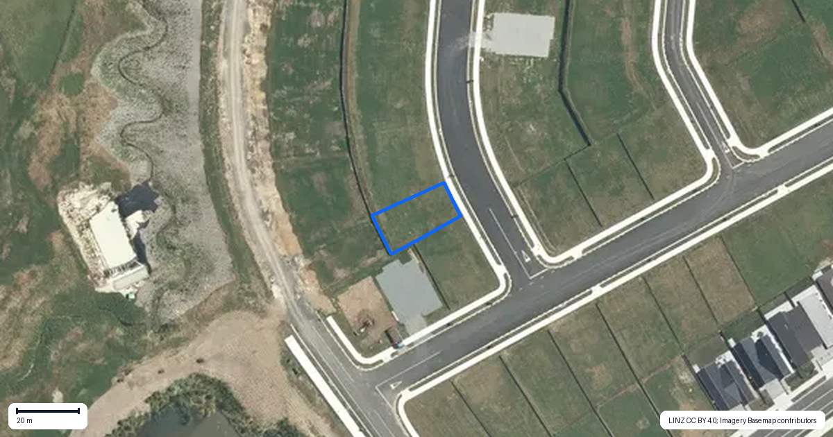 Property context map for 3 Barlow Street, Morrinsville