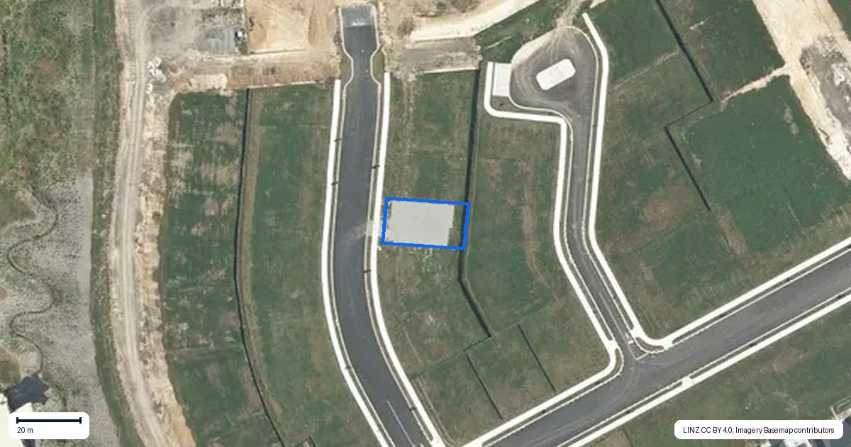 Property context map for 10 Barlow Street, Morrinsville