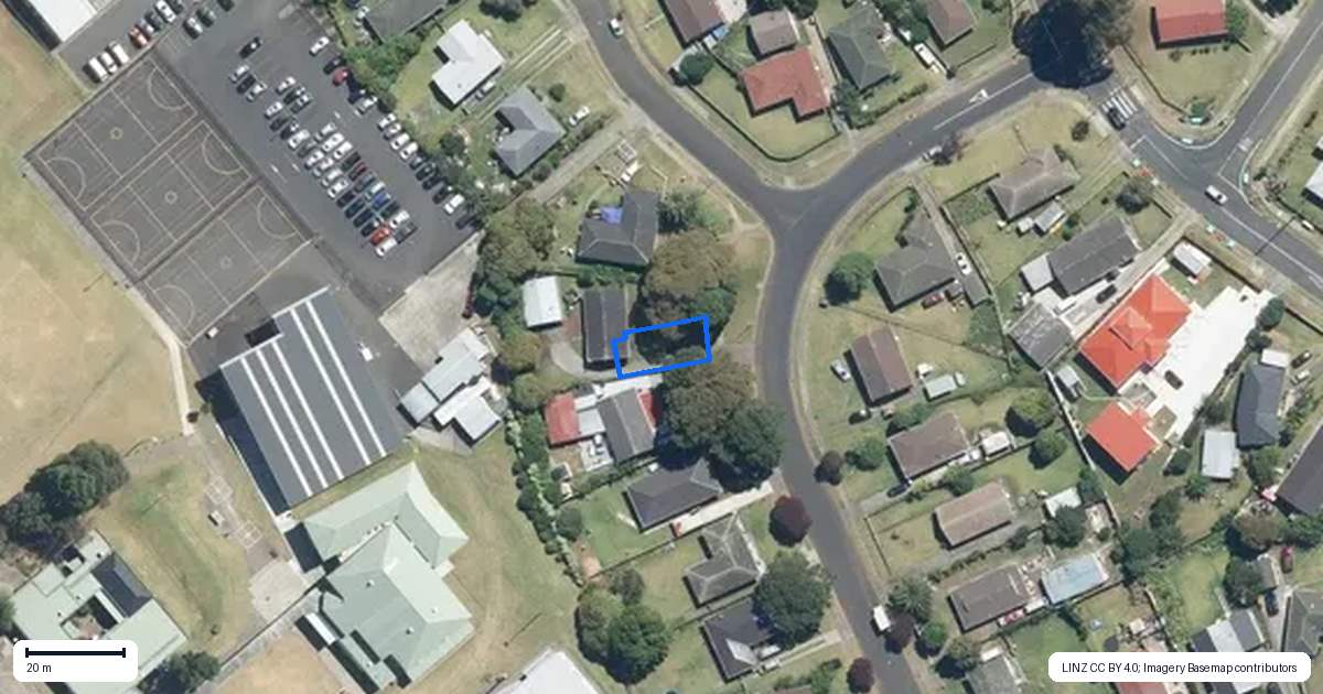 Property context map for 38 Chalfont Street, Mangere East, Auckland