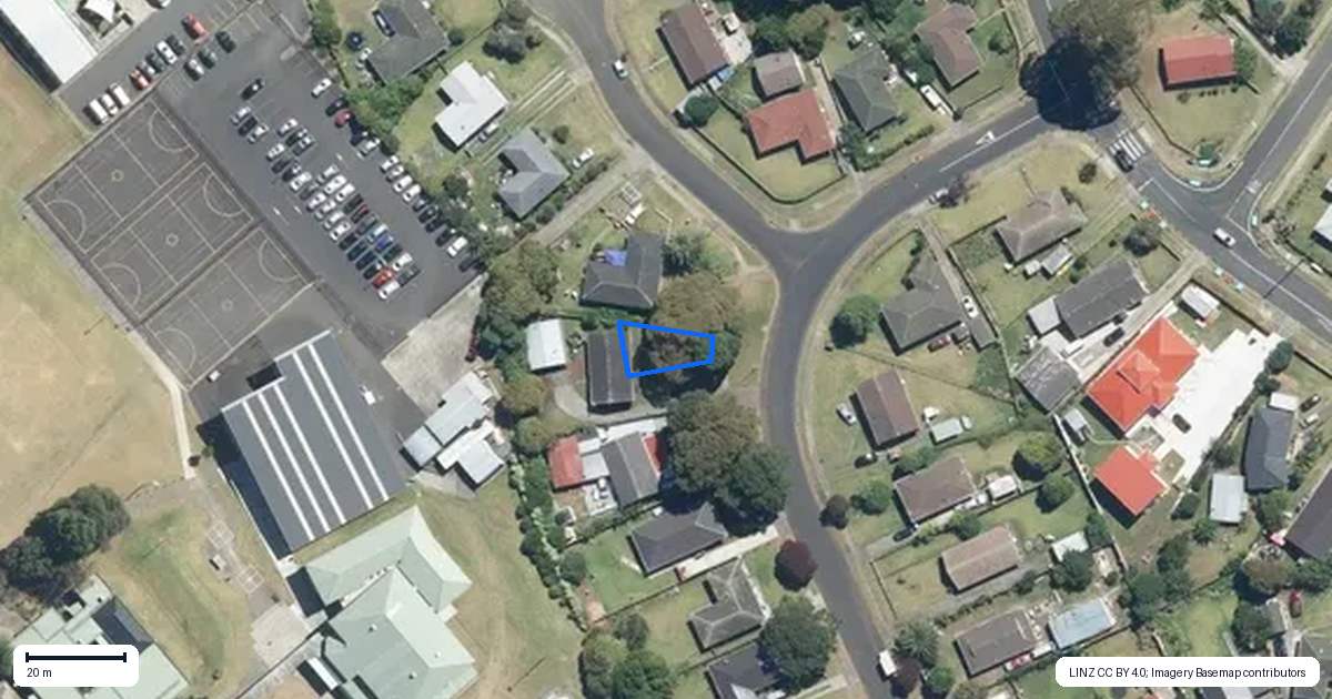 Property context map for 7/38 Chalfont Street, Mangere East, Auckland