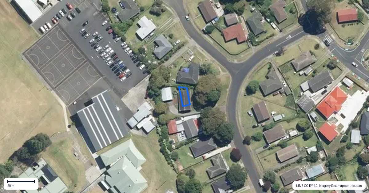 Property context map for 5/38 Chalfont Street, Mangere East, Auckland