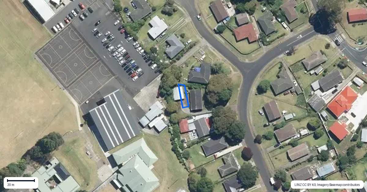 Property context map for 3/38 Chalfont Street, Mangere East, Auckland