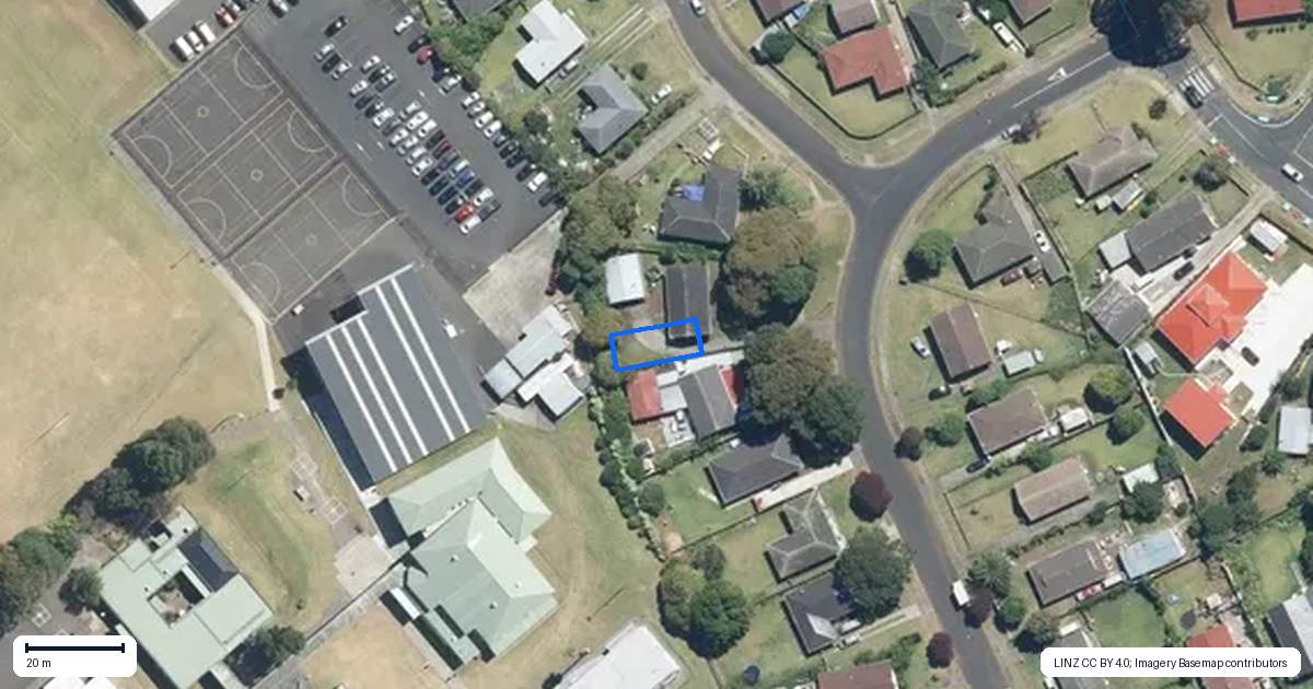 Property context map for 1/38 Chalfont Street, Mangere East, Auckland