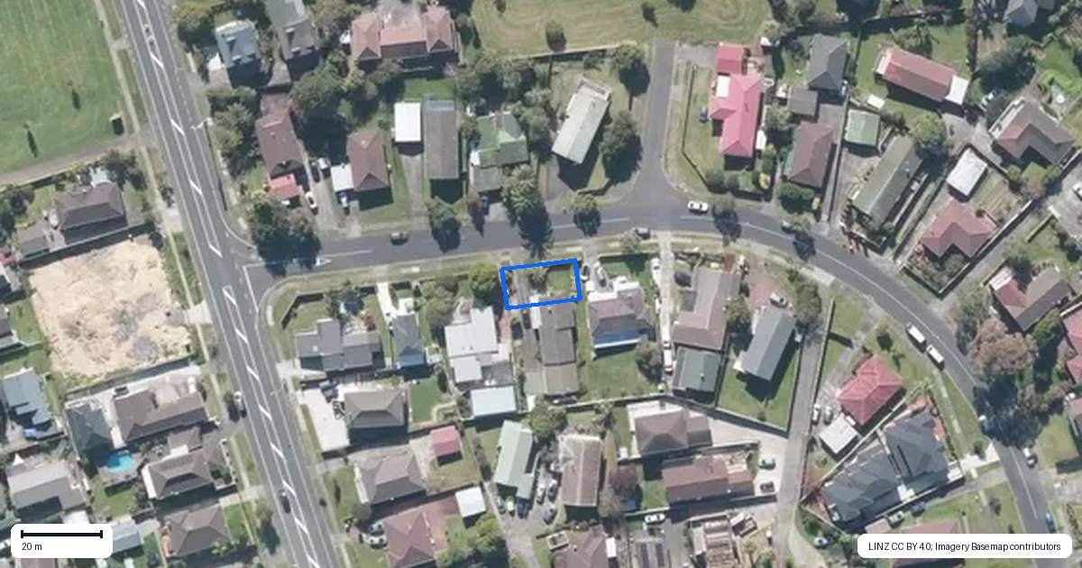 Property context map for 58A Lewisham Street, Highland Park, Auckland