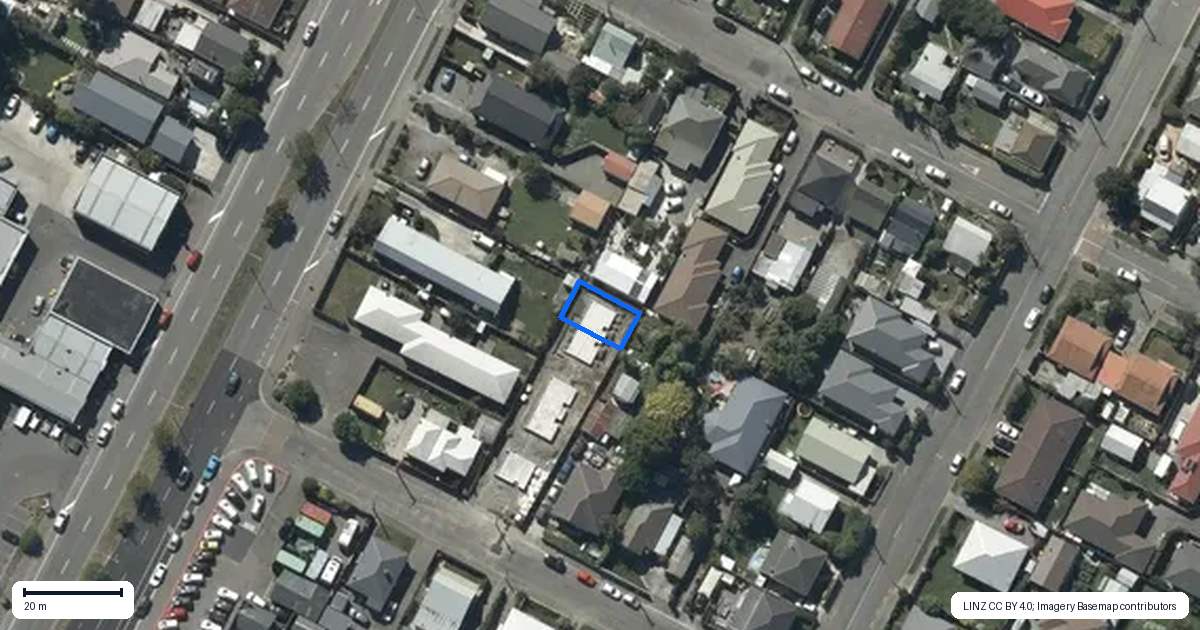 Property context map for 5/9 Matlock Street, Woolston, Christchurch