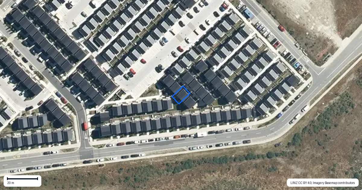 Property context map for 77 Delaney Loop, Frankton, Queenstown