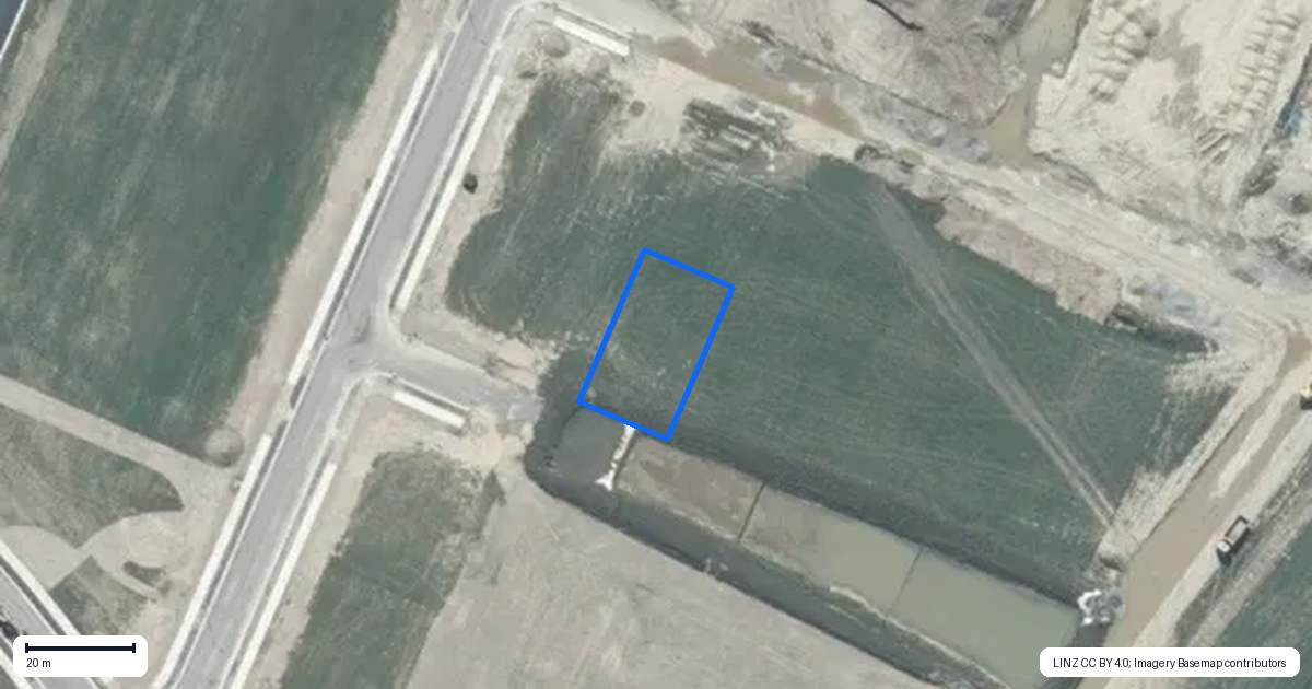 Property context map for 5 Taipoiti Lane, Lincoln