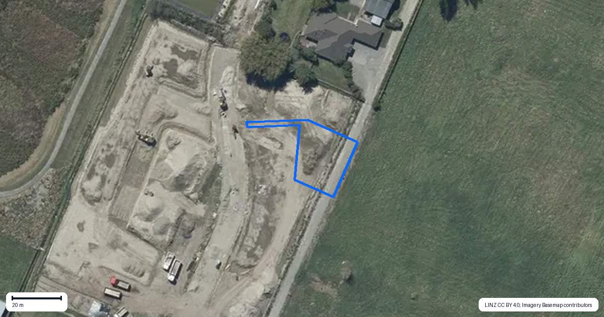 Property context map for 29 Podocarp Drive, Halswell, Christchurch