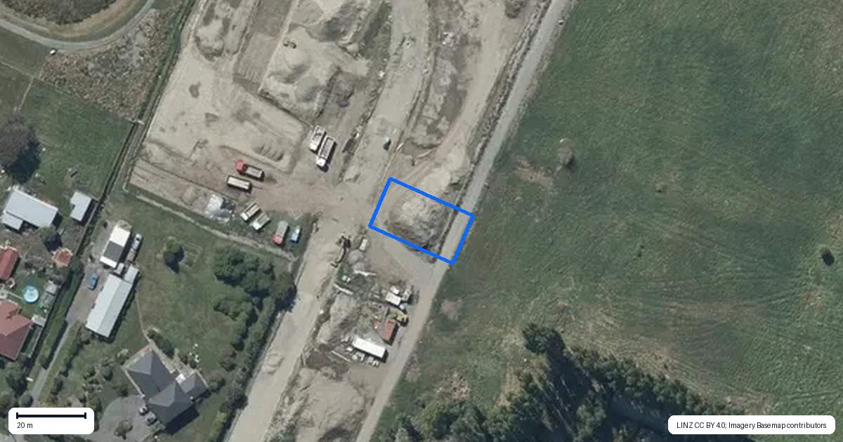 Property context map for 39 Podocarp Drive, Halswell, Christchurch