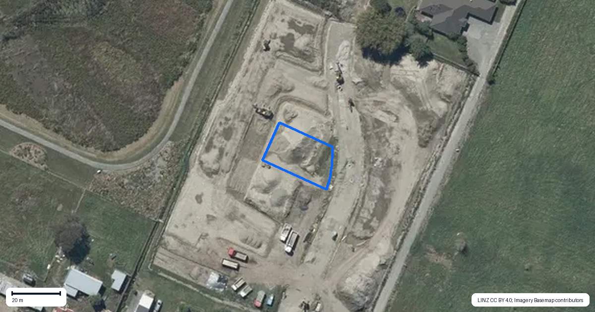 Property context map for 22 Podocarp Drive, Halswell, Christchurch