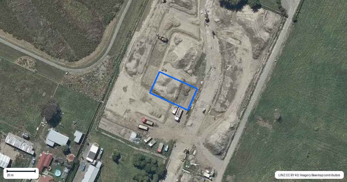 Property context map for 28 Podocarp Drive, Halswell, Christchurch