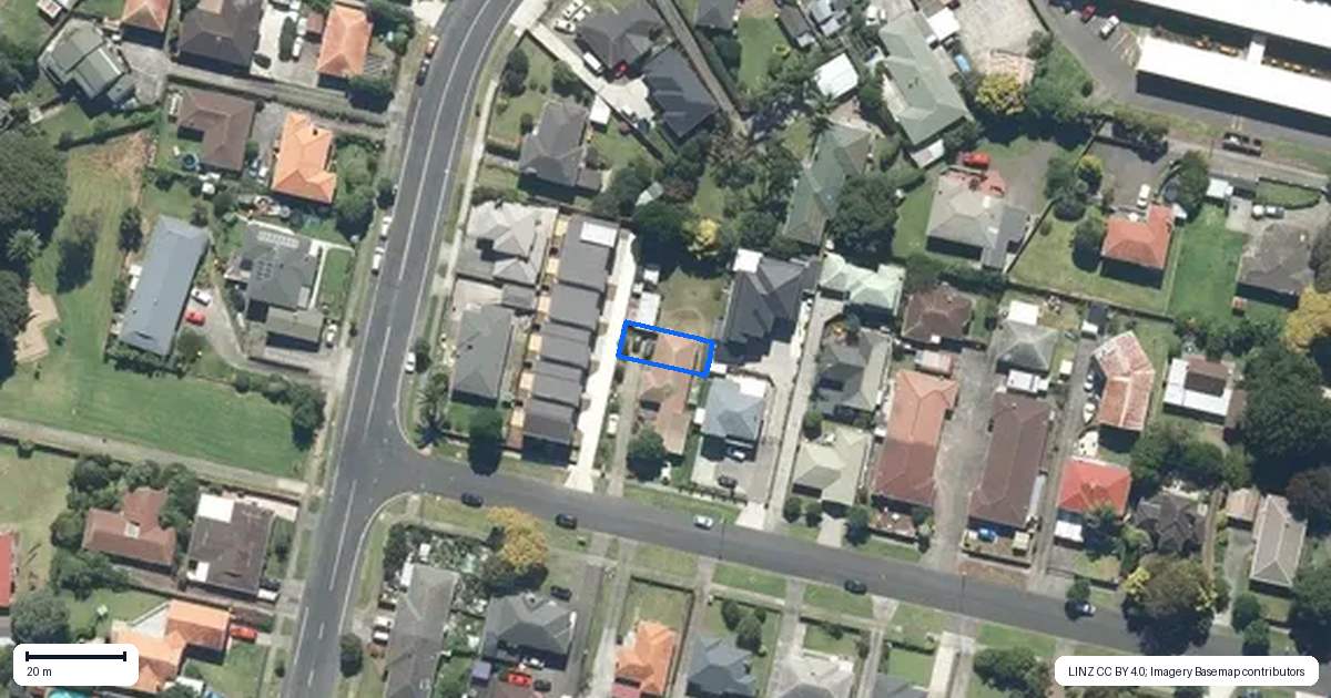 Property context map for 3/6 Weston Avenue, Papatoetoe, Auckland