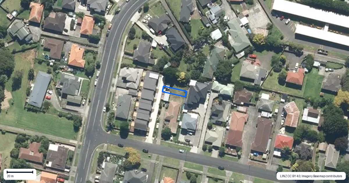 Property context map for 5/6 Weston Avenue, Papatoetoe, Auckland