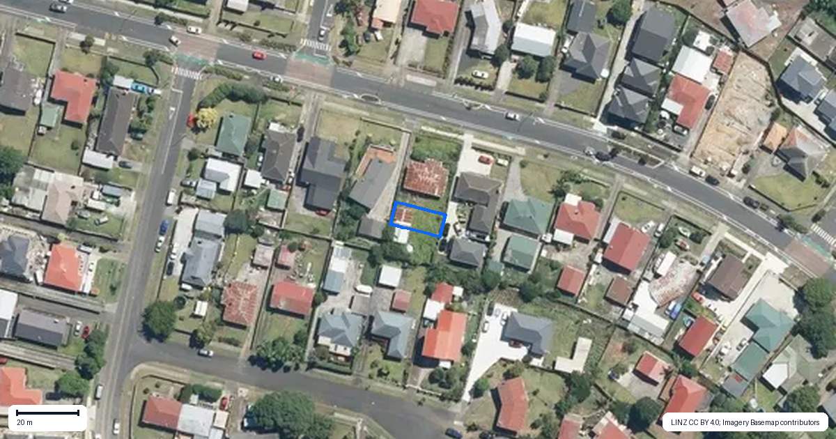 Property context map for 43D Friesian Drive, Mangere, Auckland