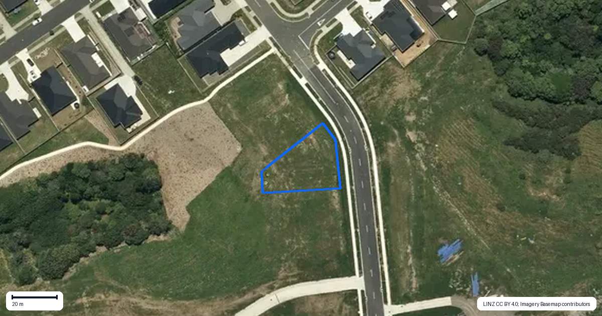 Property context map for 158 Hitchen Road, Pokeno