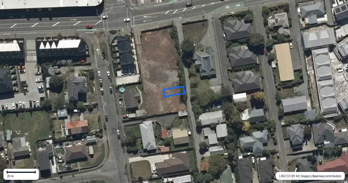 Property context map for 10/24 New Brighton Road, Shirley, Christchurch