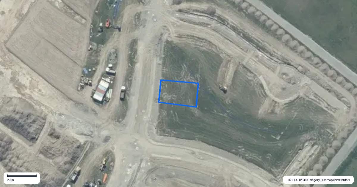 Property context map for 26 Northampton Drive, Prebbleton