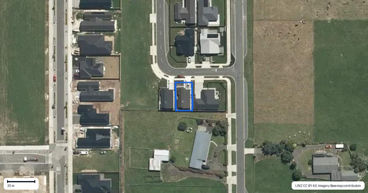 Property context map for 4 Kenepuru Crescent, Cambridge
