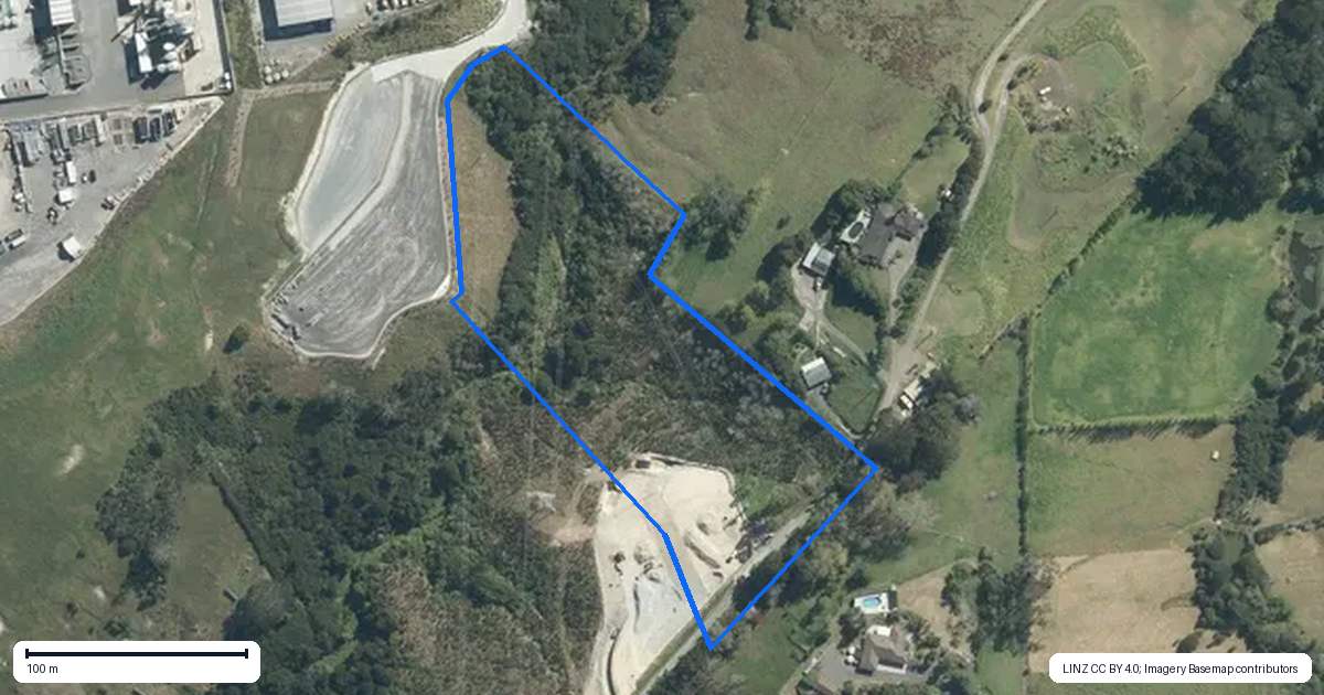 Property context map for 3/105C Newman Road, Stillwater, Silverdale