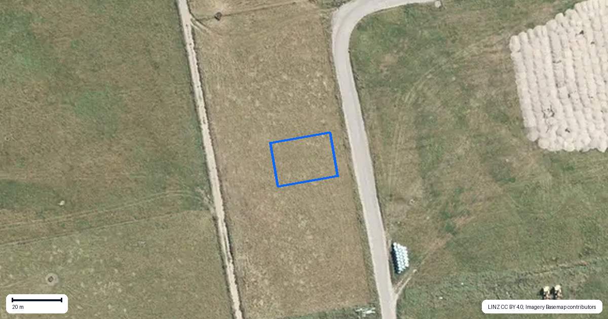 Property context map for 55 Homestead Drive, Rangiora
