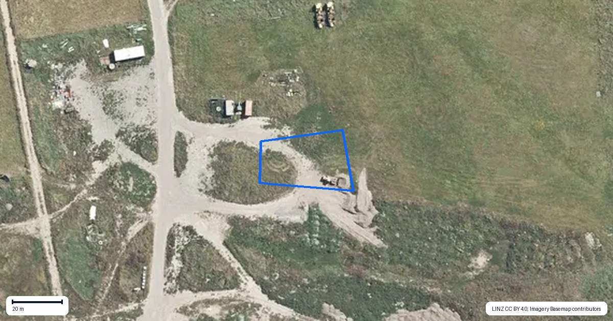 Property context map for 9 Frederick Busch Crescent, Rangiora