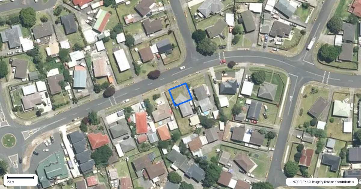 Property context map for 30 Sharland Avenue, Manurewa, Auckland