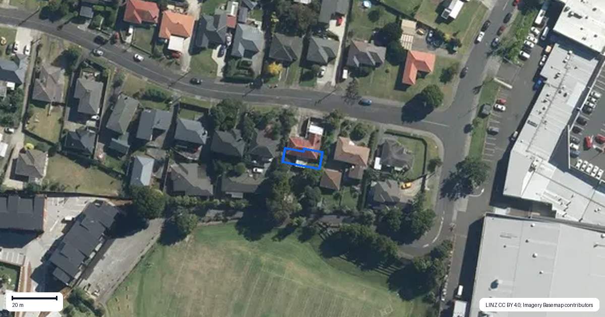 Property context map for 3/6 McRae Road, Mount Wellington, Auckland