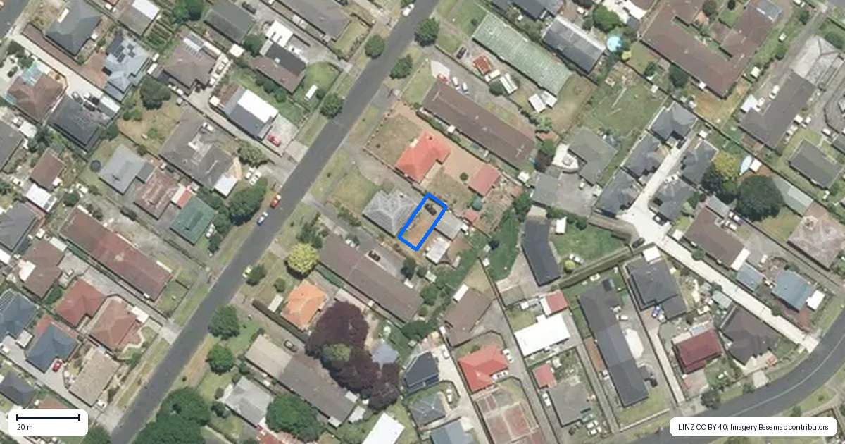 Property context map for 21D King Street, Papatoetoe, Auckland