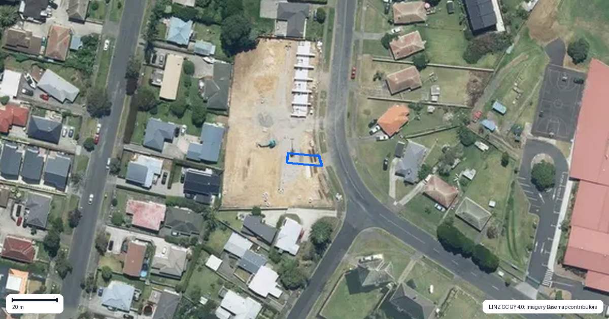 Property context map for 3/15 Farringdon Street, Glen Innes, Auckland