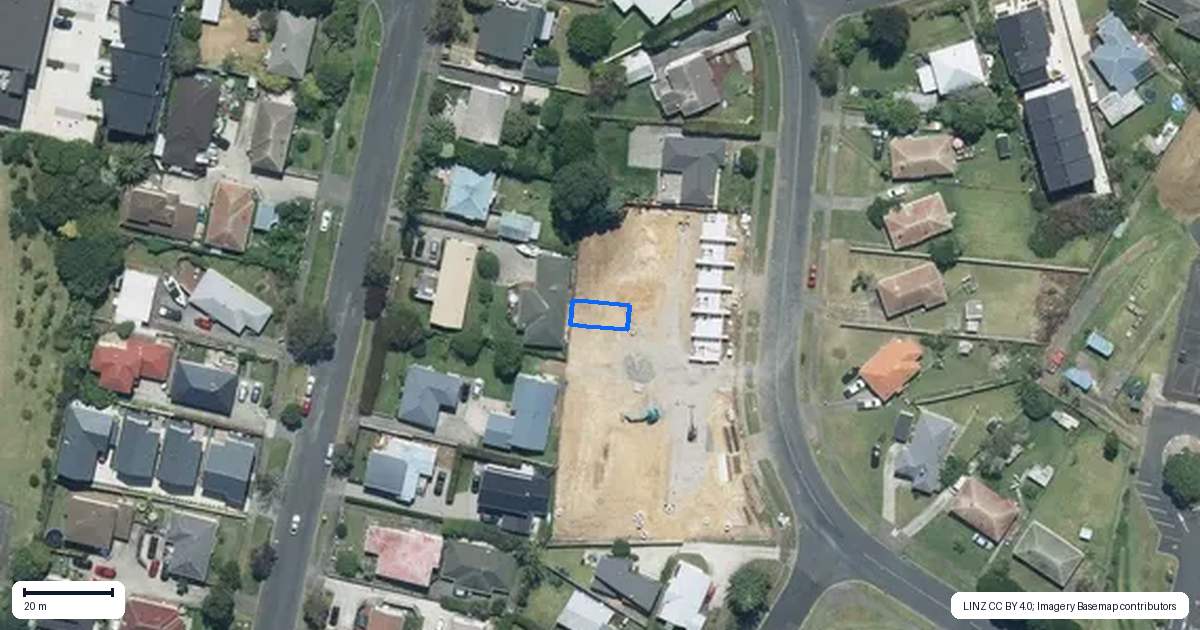 Property context map for 3/11 Farringdon Street, Glen Innes, Auckland