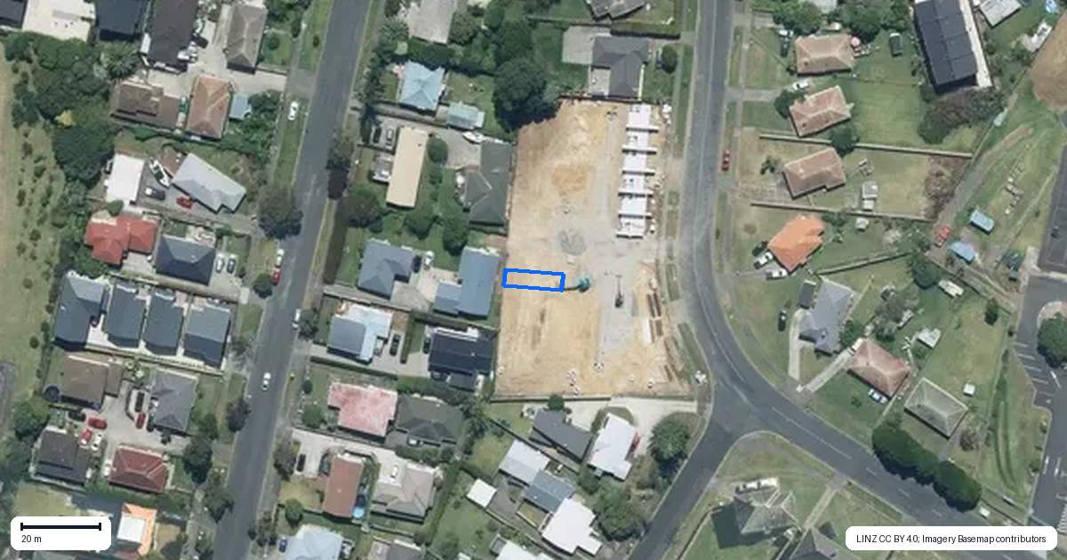 Property context map for 2/13 Farringdon Street, Glen Innes, Auckland