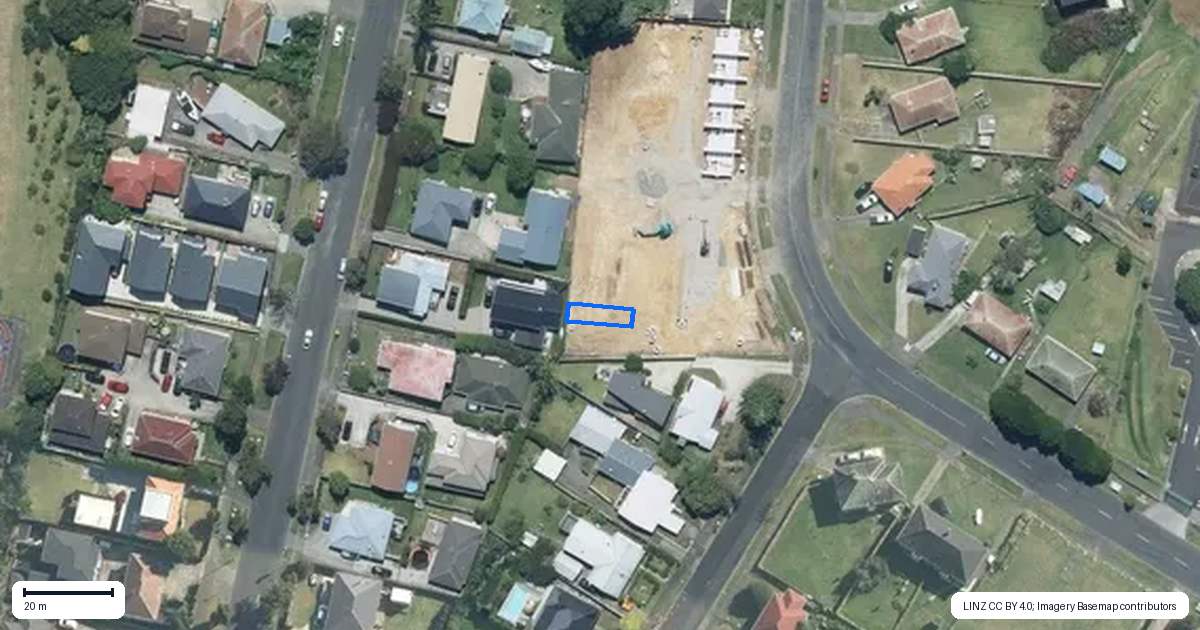 Property context map for 7/13 Farringdon Street, Glen Innes, Auckland