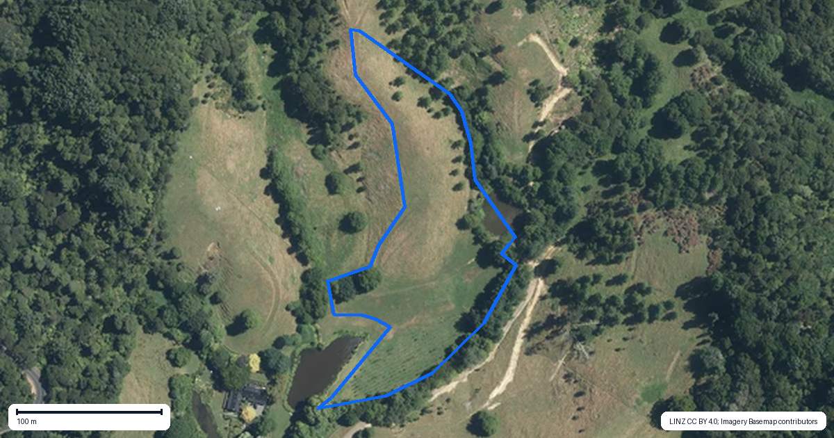Property context map for 160A Twilight Road, Clevedon