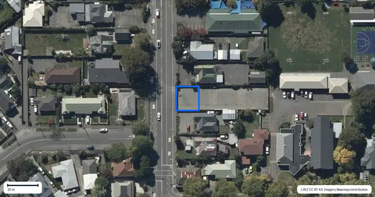 Property context map for 1/102 Colombo Street, Sydenham, Christchurch