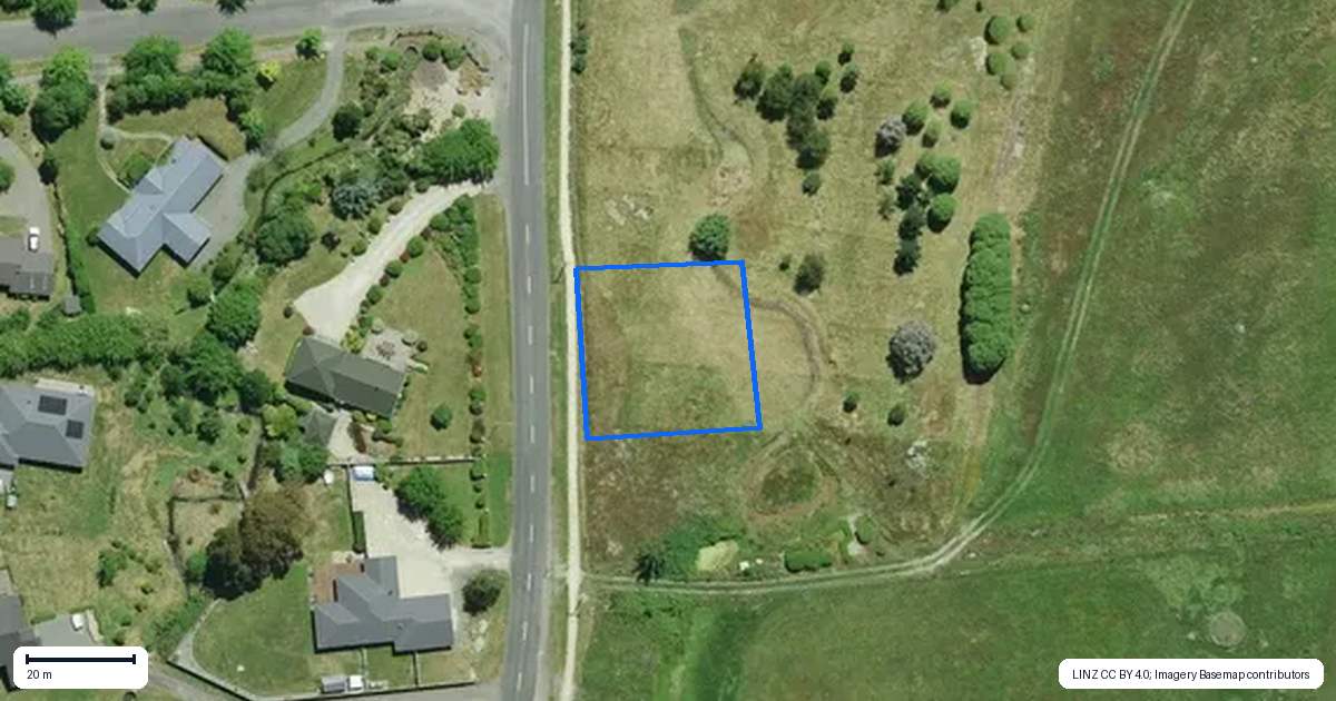 Property context map for 68 Argelins Road, Hanmer Springs