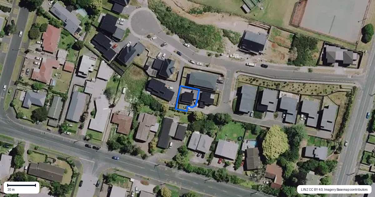 Property context map for 1/4 Oku Close, Hillcrest, Hamilton