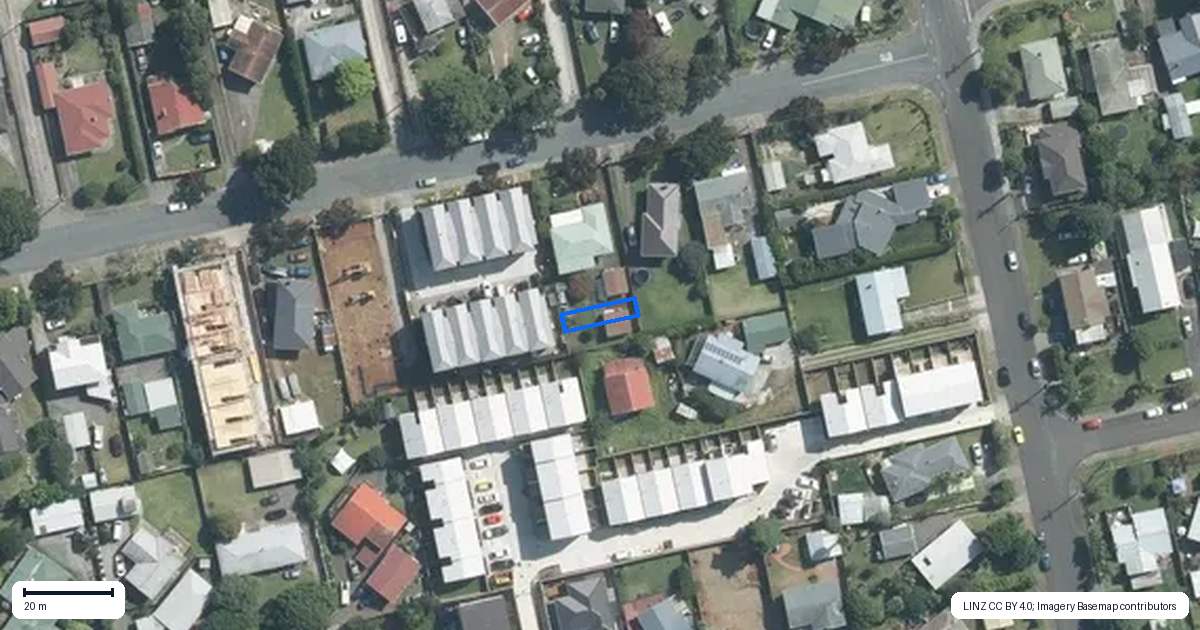 Property context map for 6/29 Camp Road, Mount Wellington, Auckland