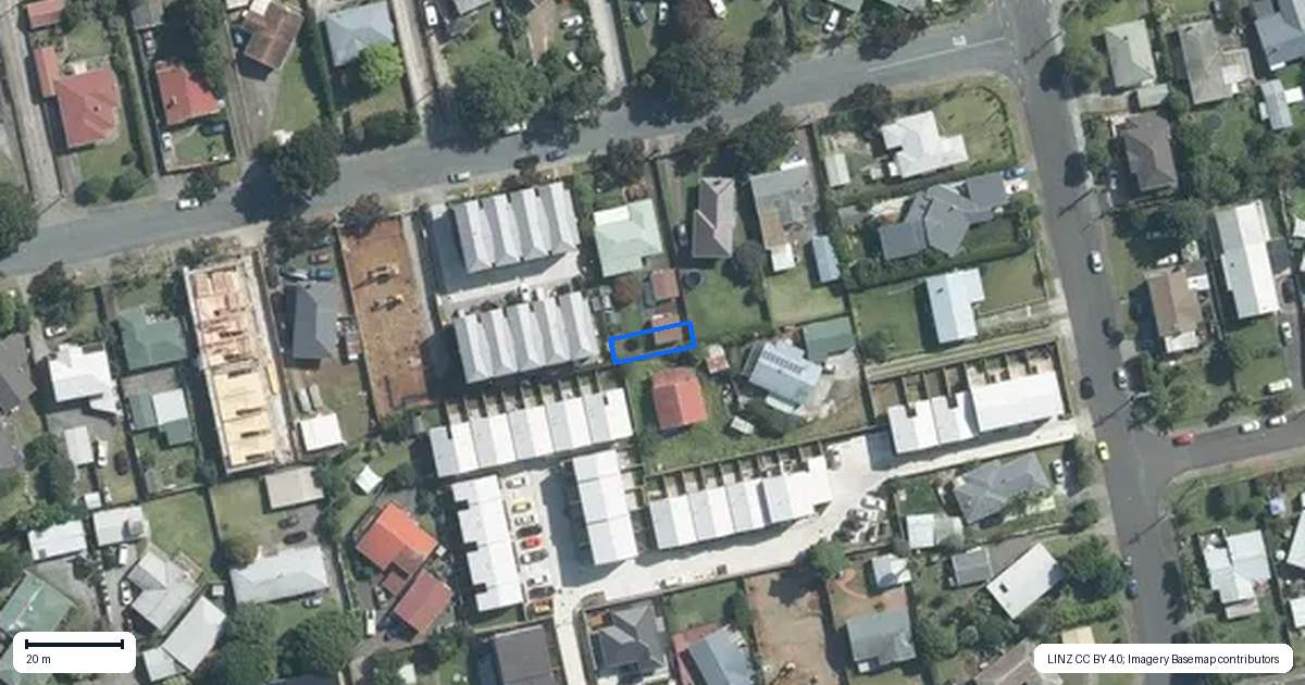 Property context map for 7/29 Camp Road, Mount Wellington, Auckland