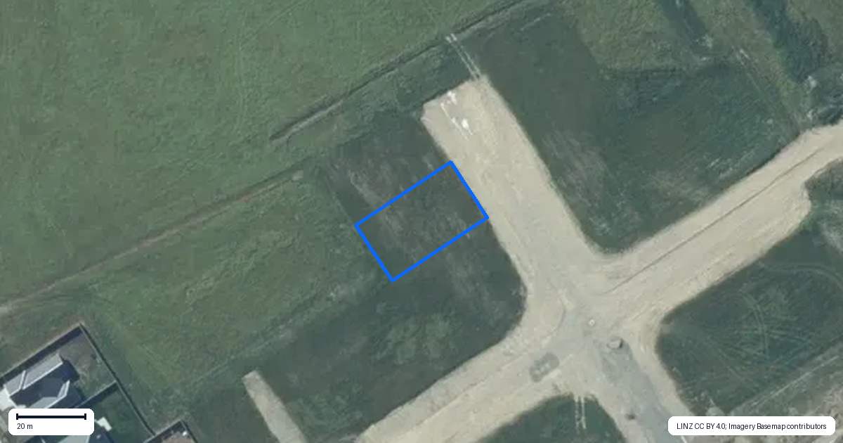 Property context map for 23 Garden Road, Darfield