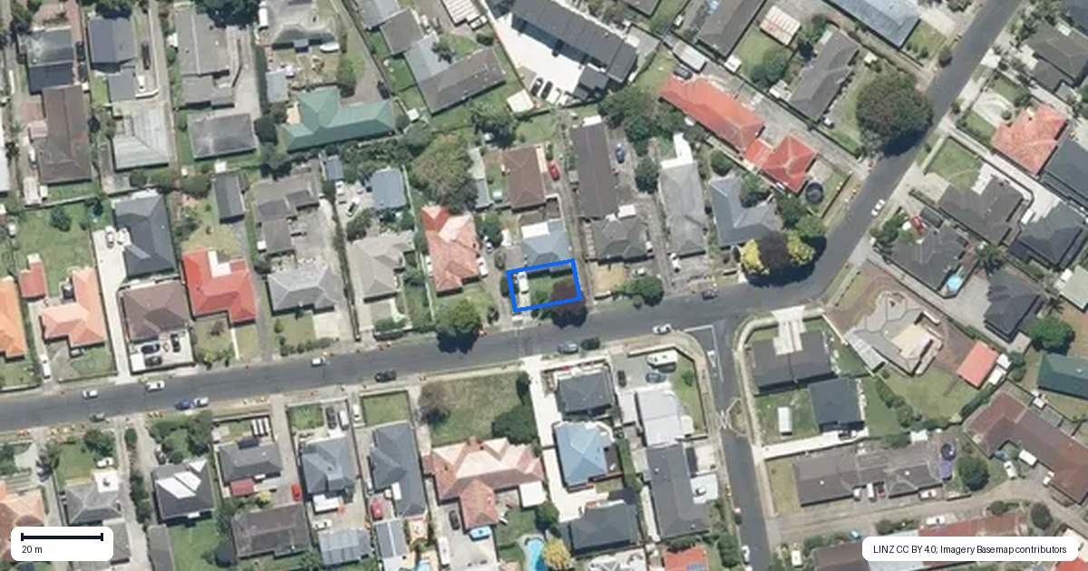 Property context map for 36A Glen Avenue, Papatoetoe, Auckland