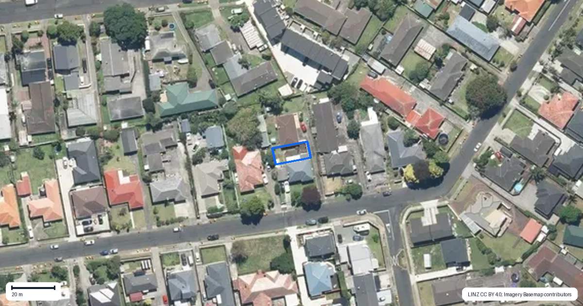 Property context map for 36C Glen Avenue, Papatoetoe, Auckland