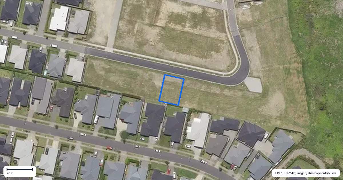Property context map for 55 Tabraham Crescent, Pyes Pa, Tauranga