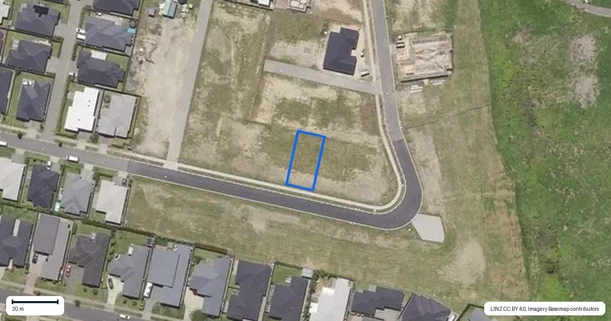Property context map for 52 Tabraham Crescent, Pyes Pa, Tauranga