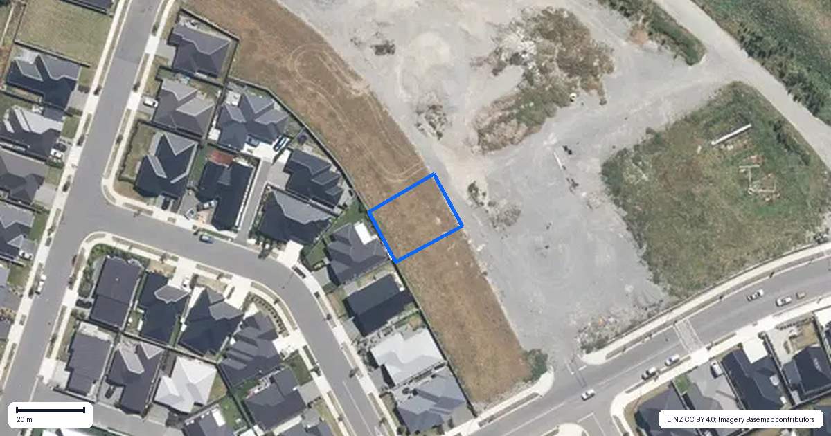 Property context map for 47 Adderley Terrace, Kaiapoi